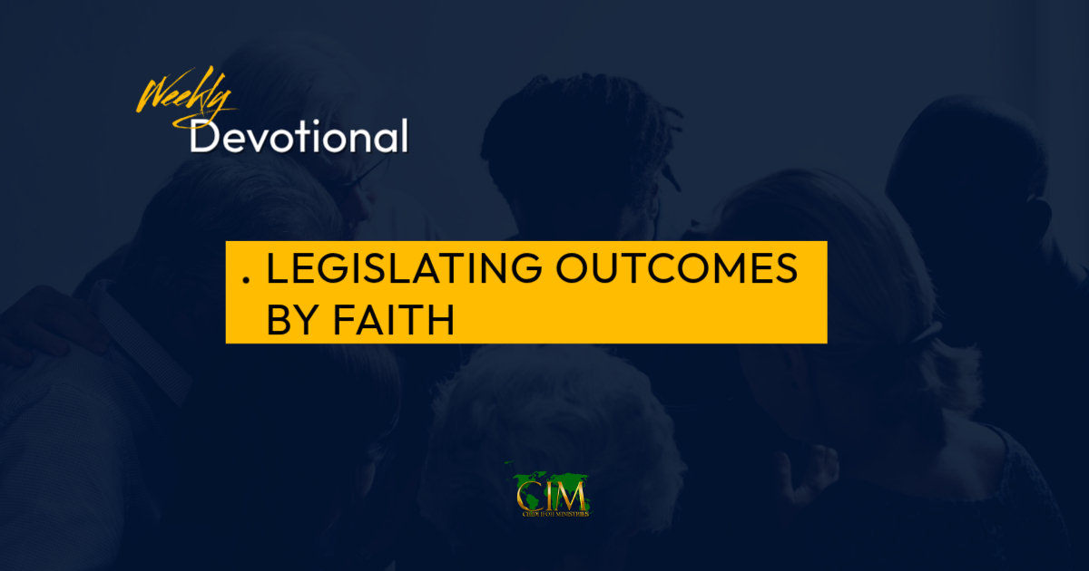 Legislating outcomes by faith